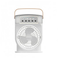 Humidification Function Desktop Humidifying Fan 180-Degree Rotation Desk Mist Fan Sleep Mode Home Appliance Washable