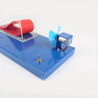 Wind Experiment Wing Lift Demonstrator Educational Aircraft Lift Principle Demonstrator Tabletop for Schools, Classroom