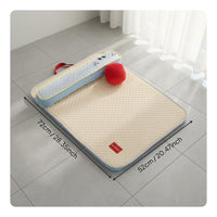 Dog Sleeping Cushion Breathable Pet Sleeping Mat Dampness-Resistant Cooling Pet Pad for Small Dogs, Young Dogs