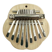 9-Tone Thumb Piano Pendant, Portable Musical Instrument for Children
