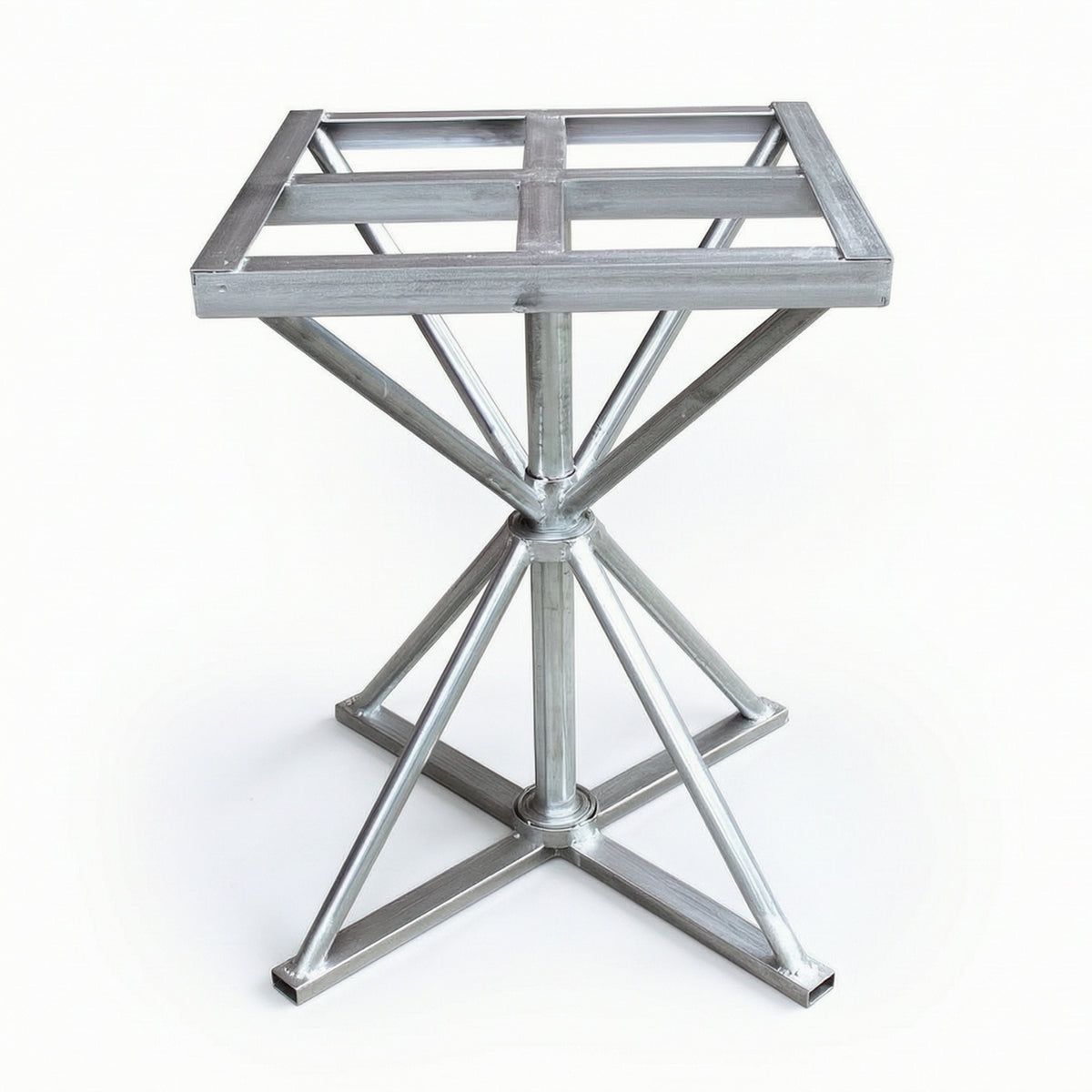 Spray Painting Table Steel Rotating Worktable Heavy-Duty Turntable with Metal Lattice Surface for Hobbyists, Studios