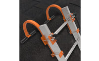 2 Pieces Ladder Roof Hook Steel Hardware Tool Universal Fit for Professionals