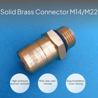 Universal Brass Water Inlet Connector for Pressure Washer