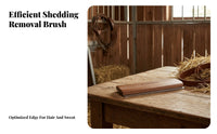 Easy to Clean Horse Grooming Brush