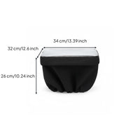 Electric Bike Basket Cover Multi-Point Fastening Cycle Basket Waterproof Cover