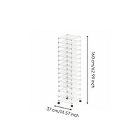 Art Supply Drying Rack Sturdy Metal Mesh Wire Shelving Unit with Wheels