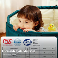 Foldable Bathing Bath Automatic Heating Portable Tub Foldable Design Space-Saving for Adults, Women