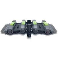 Pool Vacuum Head with Multi-Directional Brushes Underwater Cleaner