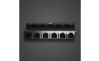 Easy to Install Fishing Rod Display Rack Space Saving Wall Mounted Rod Rack for Garage, Workshop