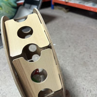 现货木质掏掏乐猫咪自嗨消耗玩具铃铛迷宫盒子宠物木盒猫玩具
