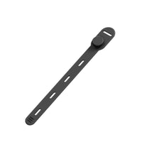 Silicone Cable Tie with Snap Button Flexible Cord Keeper Soft for Students