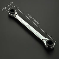 Bidirectional ratchet wrench for cars