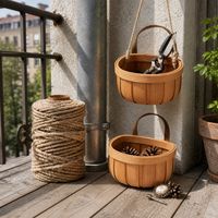 Decorative Hemp Rope Kit for Gas Pipes & Drain Hoses, DIY Cover for Kitchen & Balcony