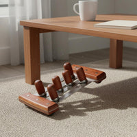 Wooden Foot Roller Easy to Use Physical Wellness Pain Relief