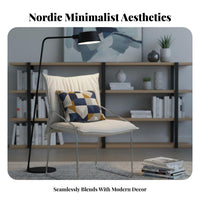 Upholstered Tub Chair Nordic design Seating Furniture Soft Upholstery for Bedroom