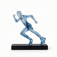 Runner Figurine Modern Runner Statue Resin for Office, Entryway, Runners
