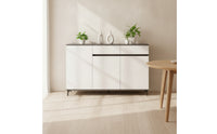 Freestanding Sideboard Modern Low Sideboard Minimalist Storage Cabinet for Living Room, Entryway, Bedroom
