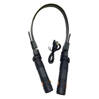 Twin Head Neck Light Black Usb Neck Lamp Guard Cover