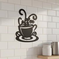 Coffee Cup Wall Decor 3D Effect Coffee Cup Wall Art Easy to Hang for Cafe Owners