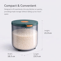 Airtight Food Storage Containers for Dry Food, Cereal Storage Containers, Kitchen Organisers, Pantry - Image 5