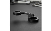 Cycle Computer and Light Mount Easy to Install Biking Computer Bracket Adjustable Position Aluminum Alloy Handlebar For