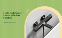 Brass tub faucet with handheld shower
