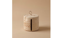Toilet Paper Holder with Rope Handle Matte Toilet Paper Holder with Lid Space-Saving Dispenser for Washroom, Countertop