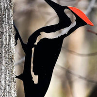 Metal Bird Silhouette Profile Country Design Bird Silhouette Tree Decoration