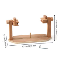 Wooden Embroidery Stand Tabletop Adjustable Embroidery Stand Needlework Tool