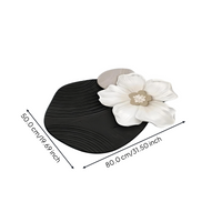 Diatomaceous Earth Bath Mat dries fast