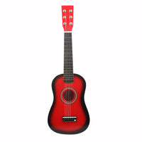 Small Guitar Traditional sixString Guitar Portable Stringed Instrument Toy for Students, Travel