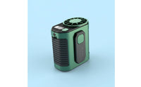5000mAh Large Capacity Battery Wearable Waist Fan Hands-Unrestricted Design Portable Waist Fan Built-in Flashlight Drop-Proof for Campers, Outdoor Workers, Anglers