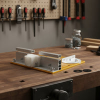 Aluminum Router Insert Plate Metric Rulers Router Table Insert Plate Adjustable for Carpentry Benches
