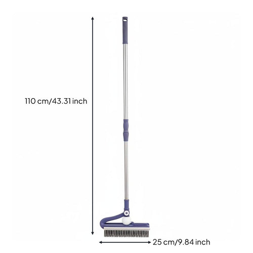 Long Handle Crevice Cleaning Brush 180° Rotating Head for Kitchen
