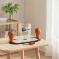 Router Plane with Wood Grip Clear Body Router Plane Adjustable for Workshop