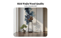 dual-level Pedestal Stand New Chinese design Console Table Floor-Standing Space-Saving for Corner