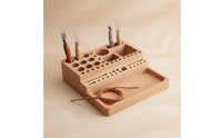 Leathercraft Tool Stand Stepped Design for Workshop