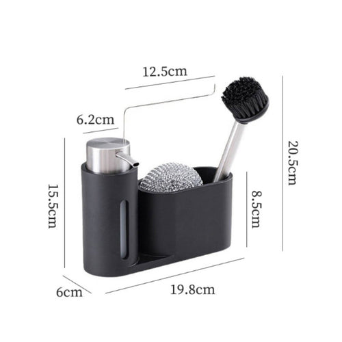 Dish Soap Dispenser Set Refillable Soap Dispenser Set Multi-Purpose