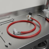 CO2 Pressure Regulator Mounting Bracket Included Mini CO2 Regulator Easy To Use