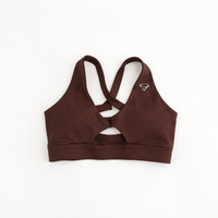 Sports Bras Women High Impact for Running and Gym with Breathable Mesh, Quick Dry Nylon Spandex Blend, Removable Padding
