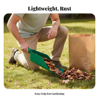 Large Capacity Leaves Ladle Portable Garden Multi-Functional Handheld Soil Spoon for Yard, Park