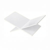 X-Shaped Book Stand Minimalist Acrylic Book Stand Modern for Students, Cooks