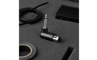 High-Fidelity Sound XLR Female to 6.35mm Male Adapter Silver-Plated Pins Wireless Audio Input Device System Plug Anti-Oxidation