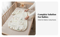 Anti-Kick Design Infant Sleepsuit Year-Round Wearable Blanket Temperature Regulating Sleep Sack Breathable for Newborns, Toddlers, Bedtime, Crib Use, Rest Time, Resttime