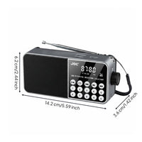 Multi-Functional Pocket Radio with TF Card Slot Long Standby Time Bluetooth Radio Speaker for Seniors