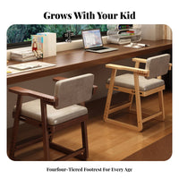 Adjustable Height children's Chair Stable Frame Ergonomic kids' Desk Chair