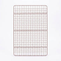 Metal Baking and Cooling Rack, Non-stick, White, 15 Inches