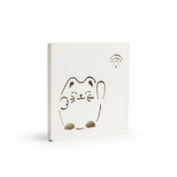 Wall Electrical Panel Cover Hinged Electrical Box Cover Hinged Lid Meter Box Cover Electrical Enclosure Easy Access Flip Up Lid Simple Flat Style Suitable for House Entryway Decoration
