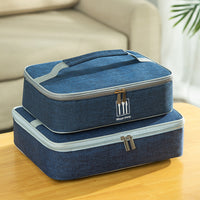 Insulated Lunch Bag with Aluminum Foil, Portable Handbag Style