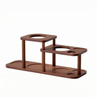 Coffee Machine Stand Circular Cutouts Espresso Machine Stand Minimal Design